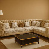 Floral Bliss Corner Sofa